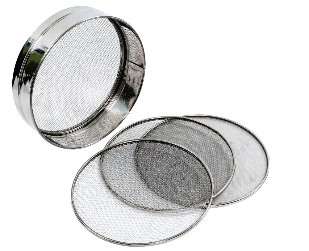 zestaw 4-sit do przesiewania, Ø 210 mm