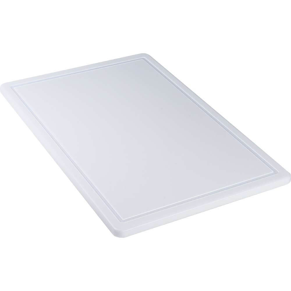 deska do krojenia, biała, HACCP, 600x400x18 mm