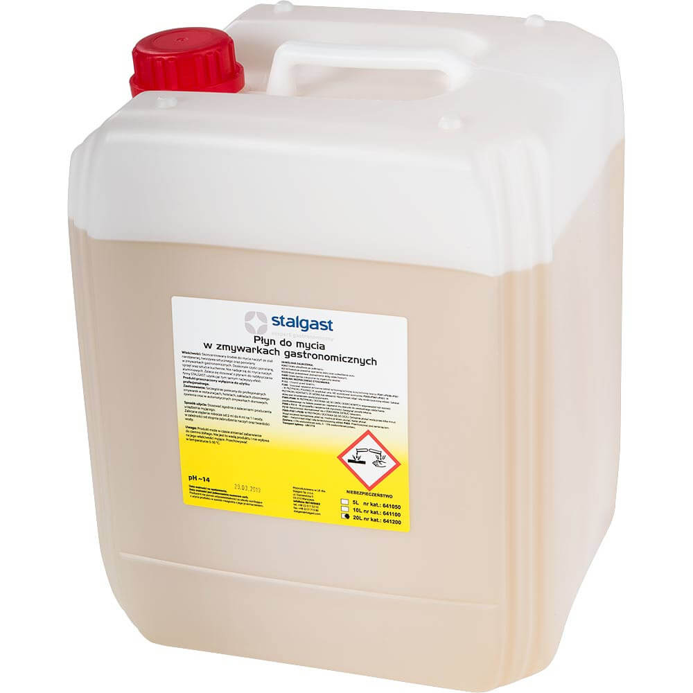 płyn do maszynowego mycia naczyń, V 20 l