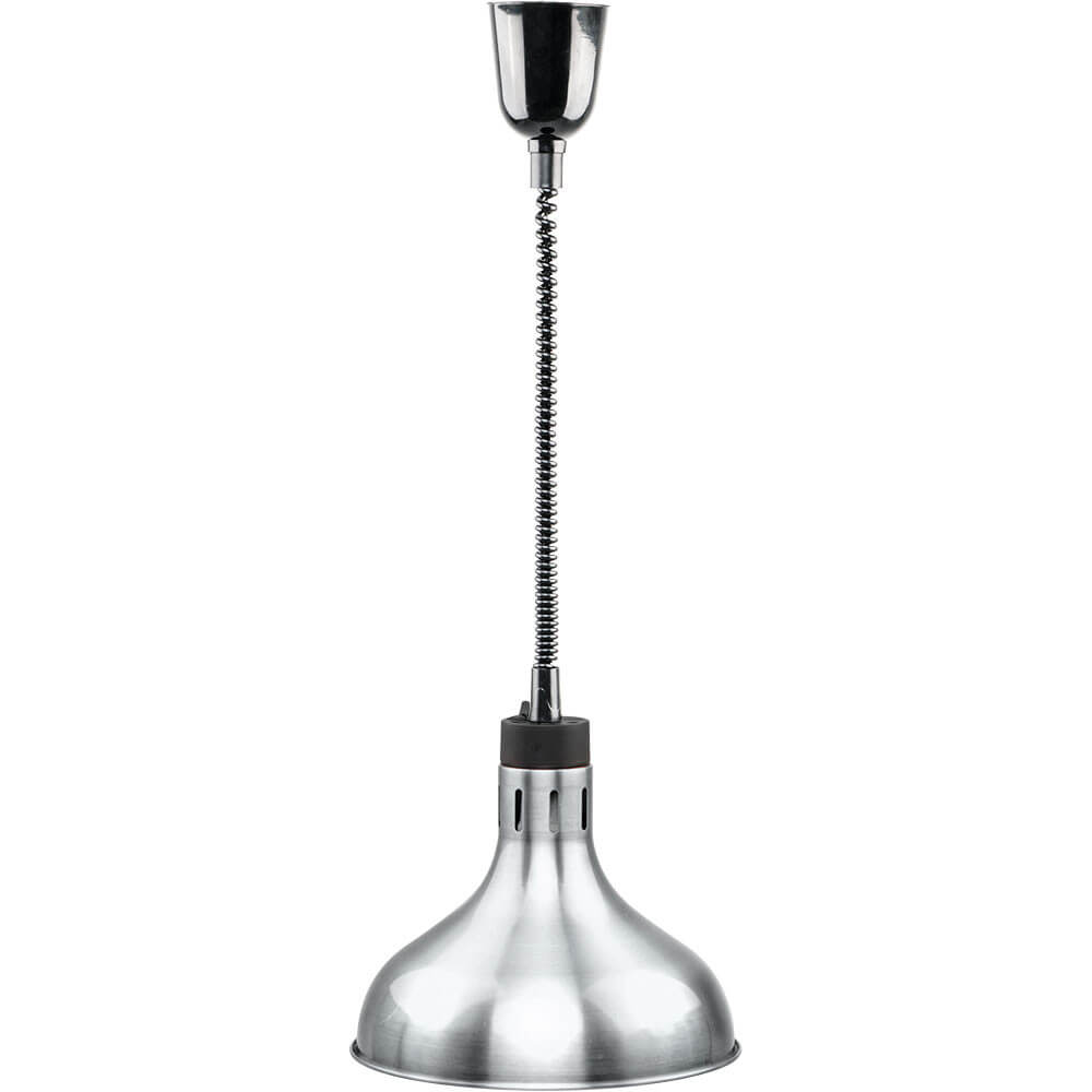 lampa do podgrzewania potraw wisząca, srebrna, P 0.25 kW, U 230 V