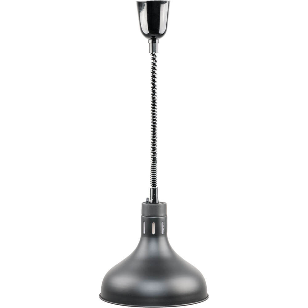lampa do podgrzewania potraw wisząca, czarna, P 0.25 kW, U 230 V