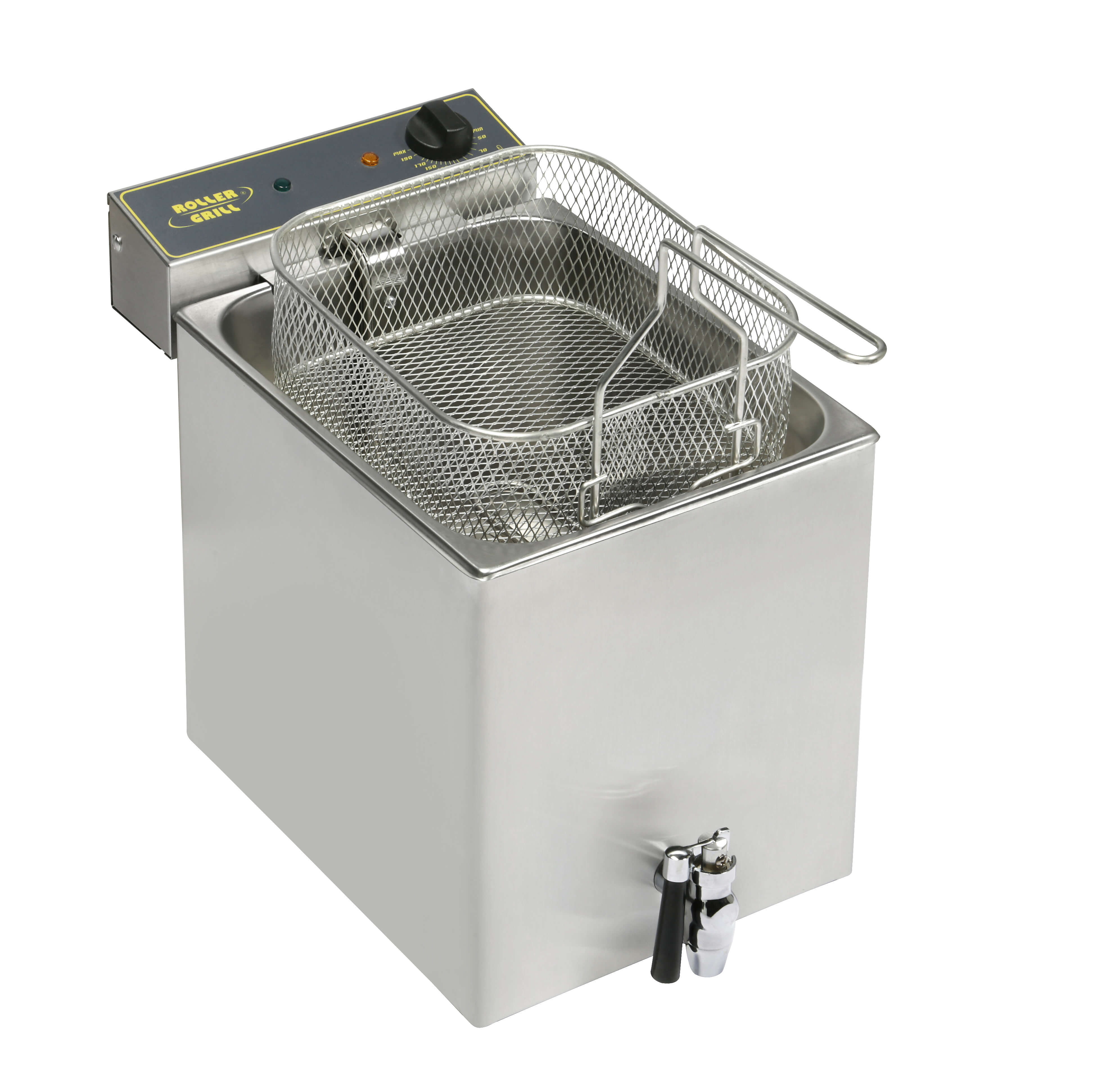 frytownica nastawna, 1-komorowa z kranem, V 12 l, P 6.4 kW