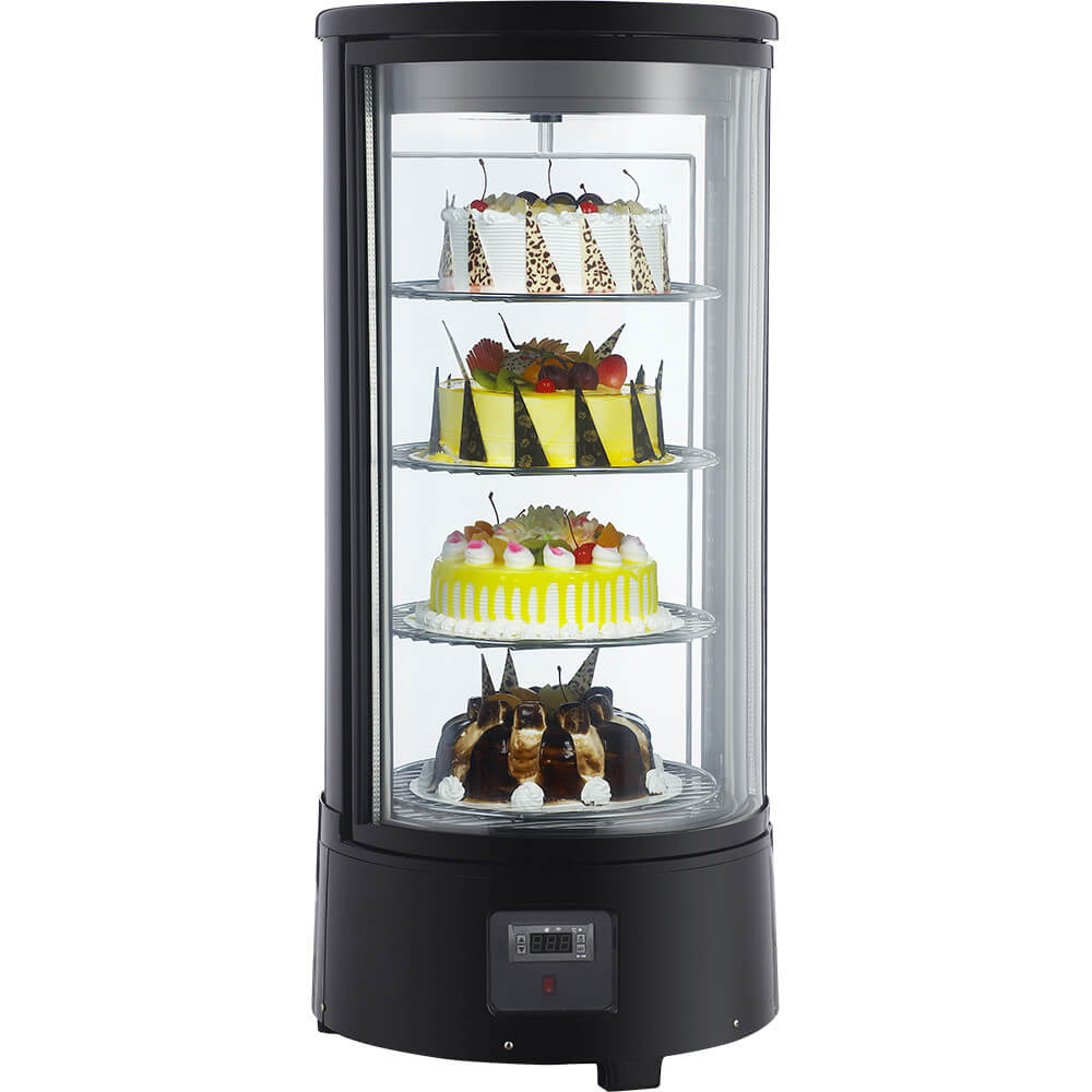 witryna ekspozycyjna, okrągła, obrotowa, V 72 l 852161