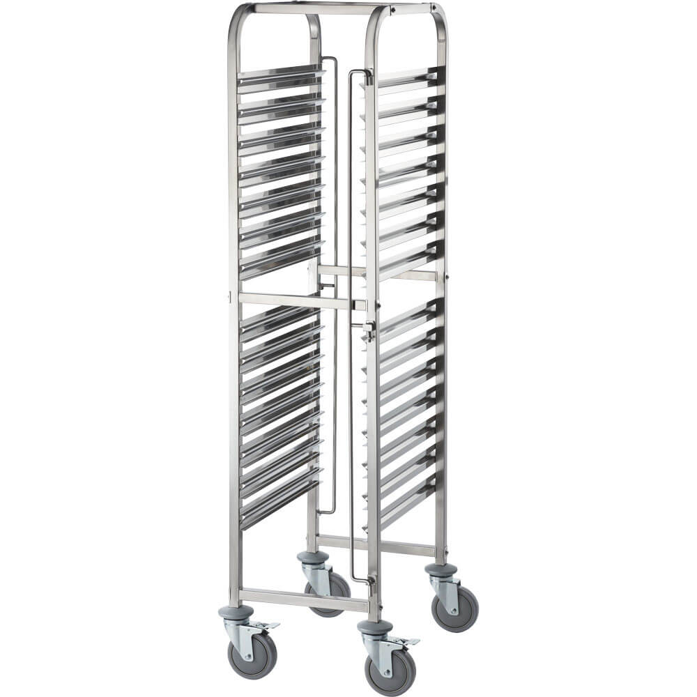 wózek transportowy ze stali nierdzewnej, 14x GN 1/1 662111