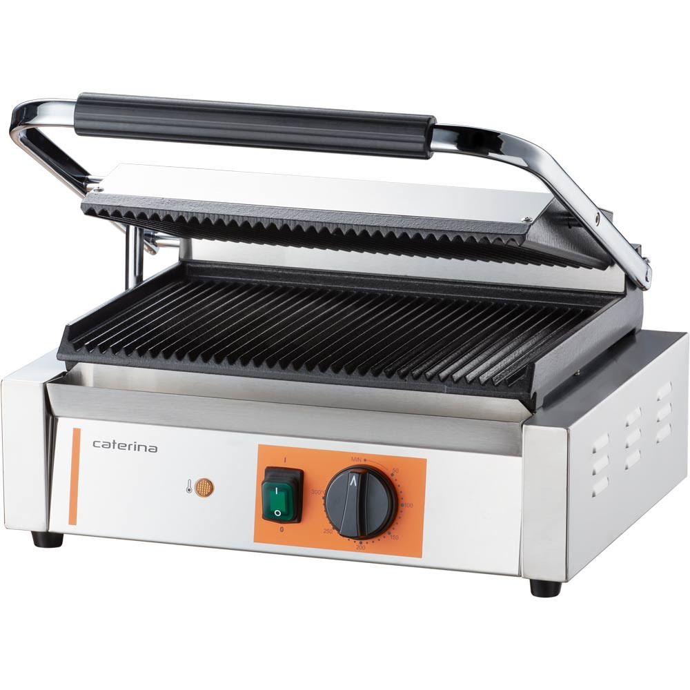 kontakt grill, Panini, ryflowany, Caterina, P 2.2 kW 742038