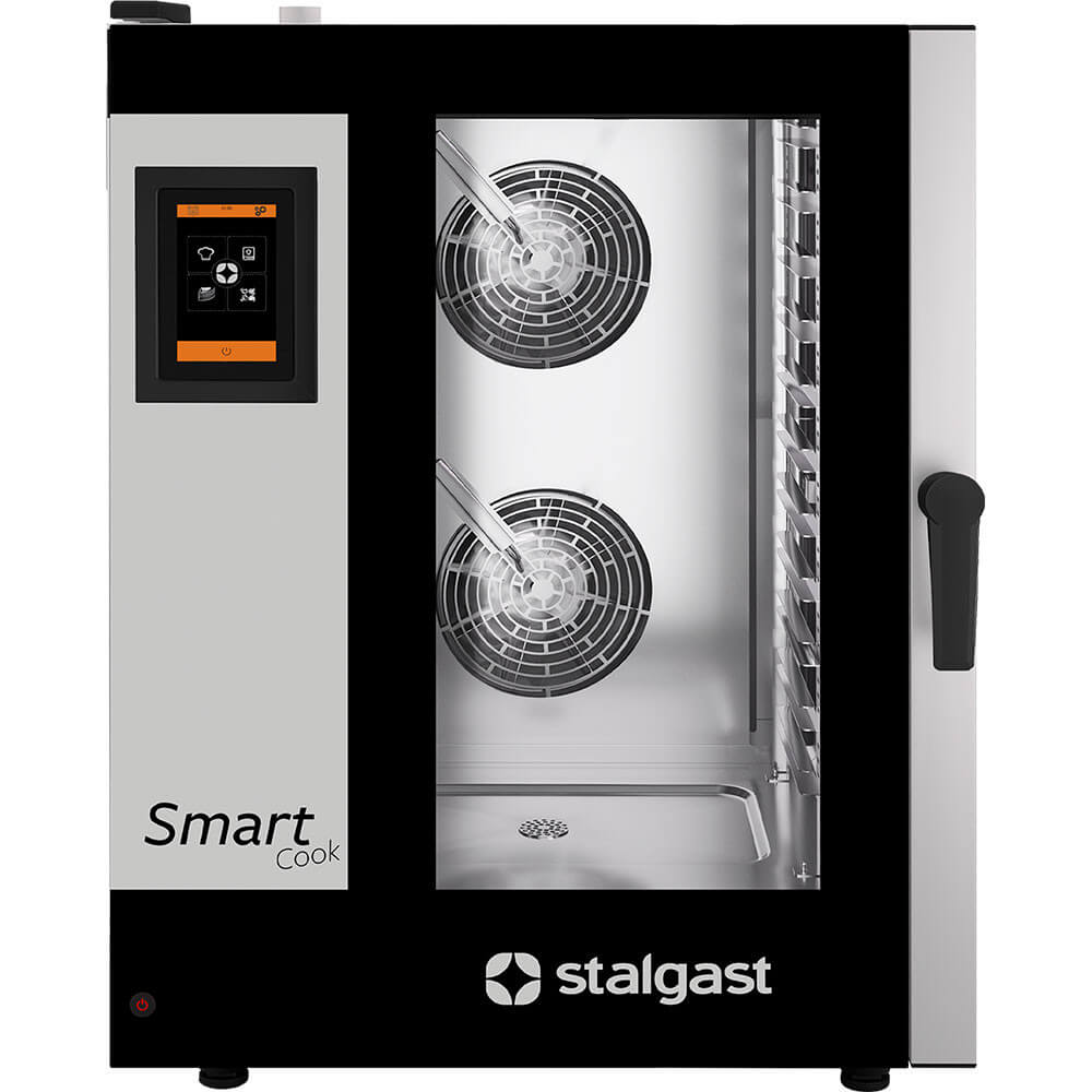piec konwekcyjno-parowy, STALGAST SmartCook, dotykowy, 11xGN1/1, P 18.5 kW 9100051