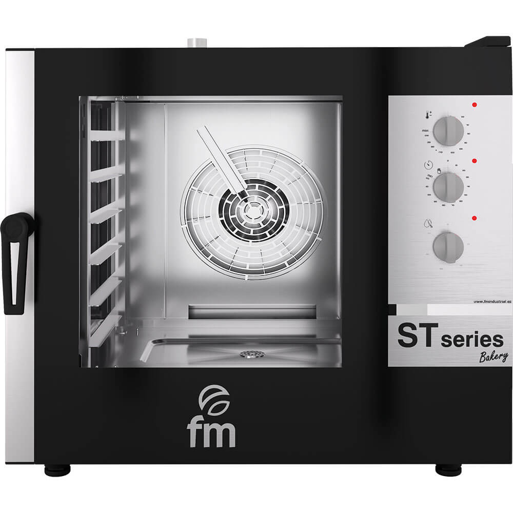 piec konwekcyjno-parowy, piekarniczy, gazowy, ST-Bakery, manualny, 6x(600x400), P 14 kW 9120493