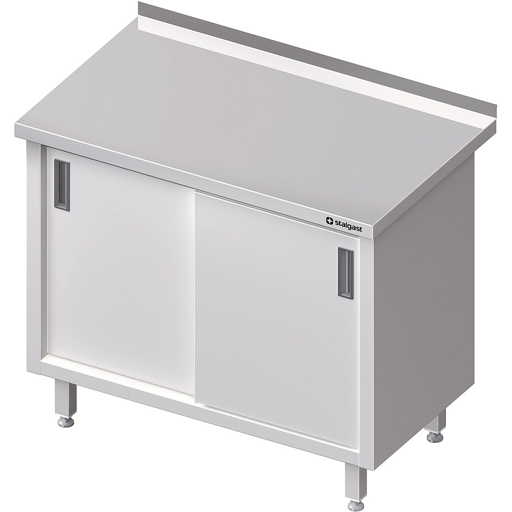 stół przyścienny z drzwiami suwanymi 1200x700x850 mm 616127