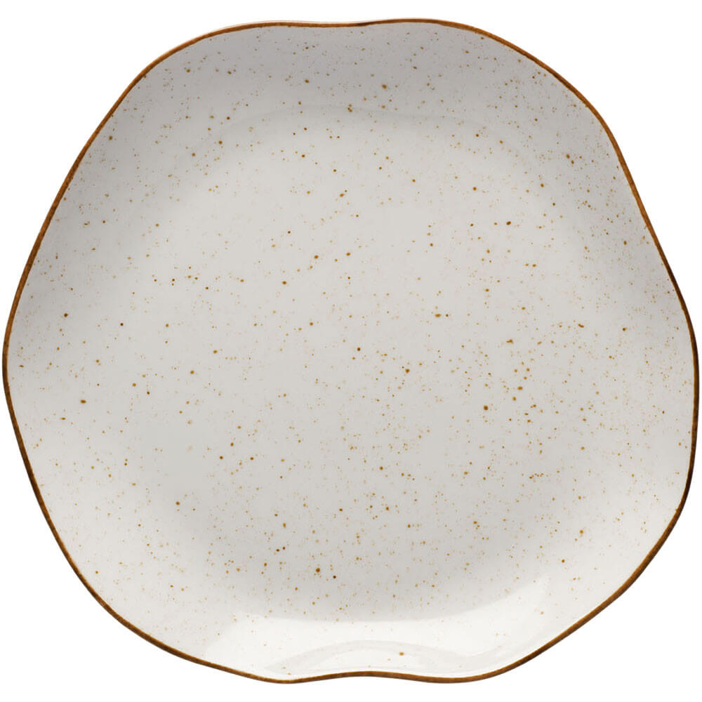 talerz płytki, kolor beżowy, Stone Age, Ø 250 mm 390062