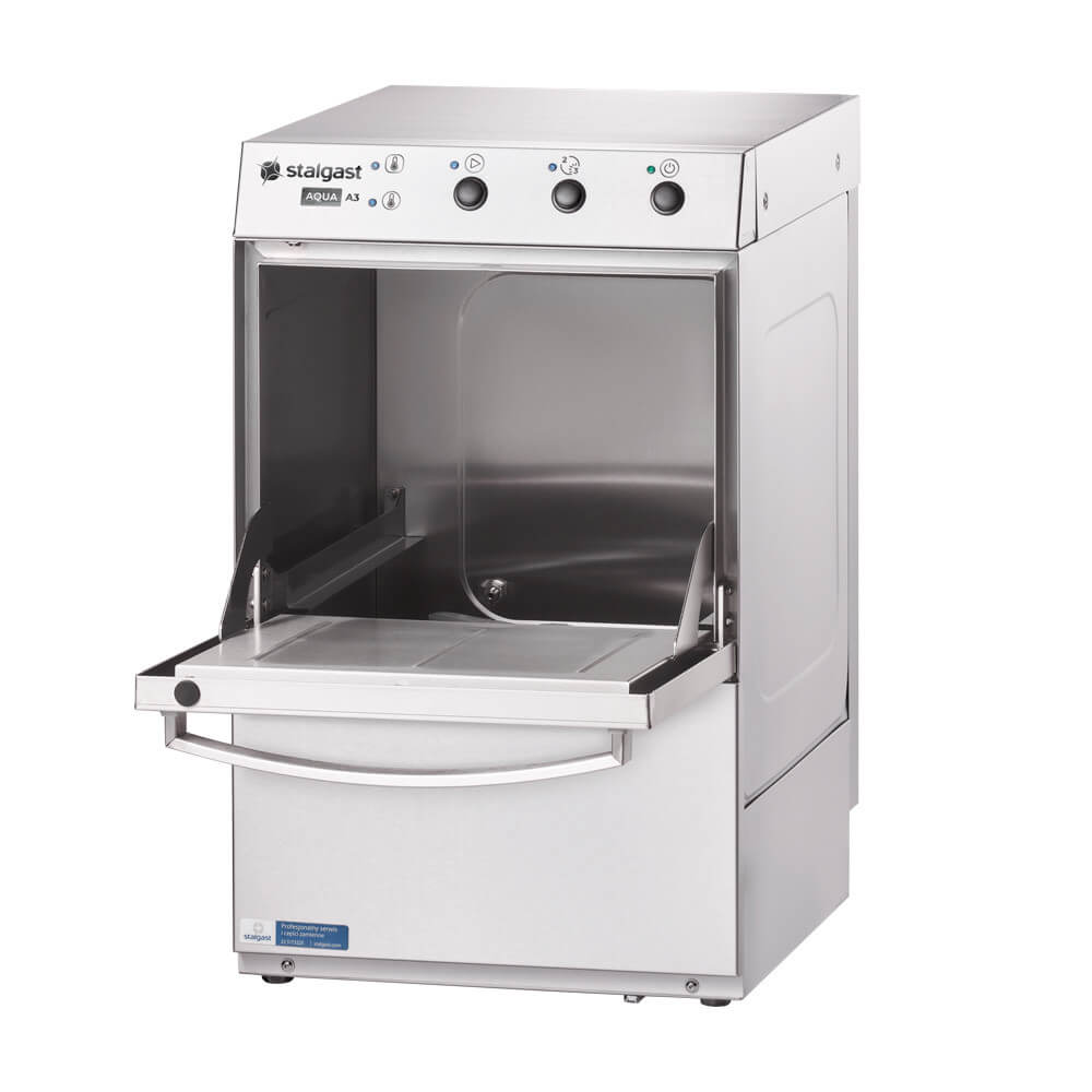 zmywarko wyparzarka, do szkła, dozownik płynu myjącego, P 2.77 kW, U 230 V 801400