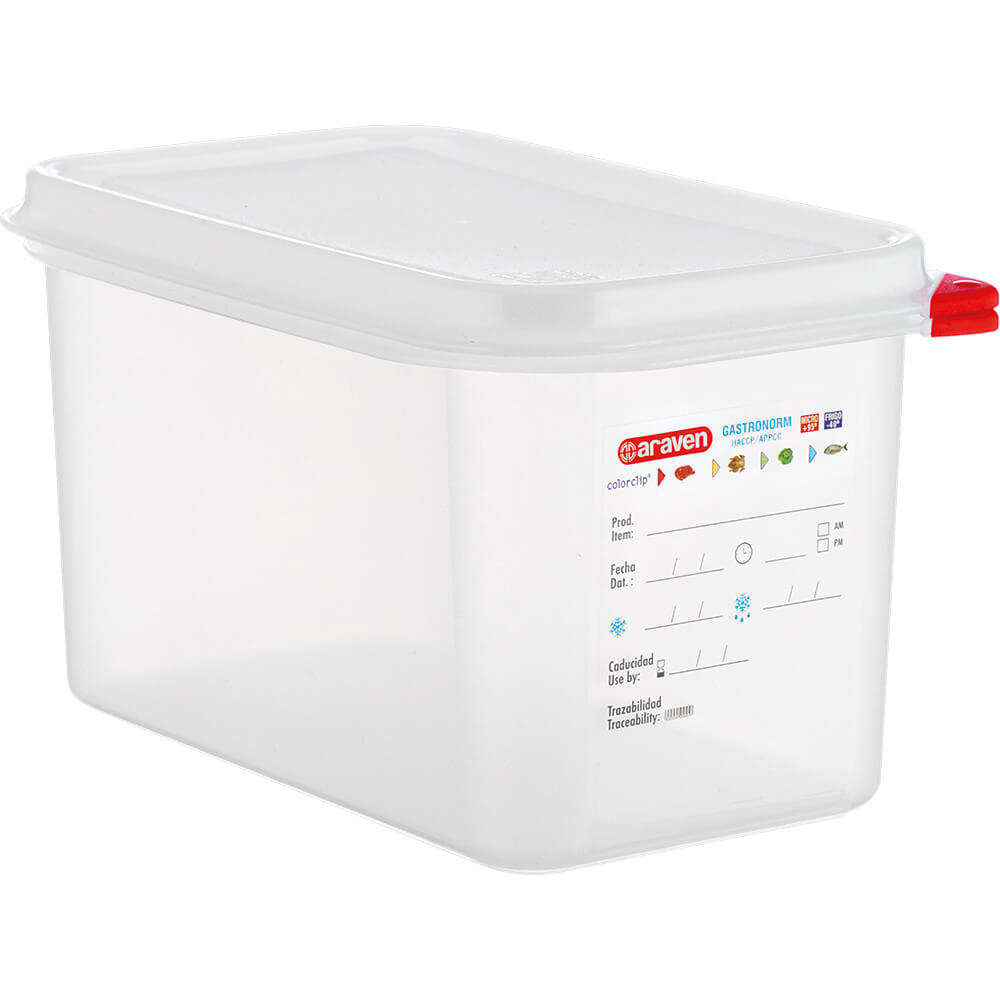 pojemnik GN 1/4 150 polipropylen z pokrywką szczelną 164155