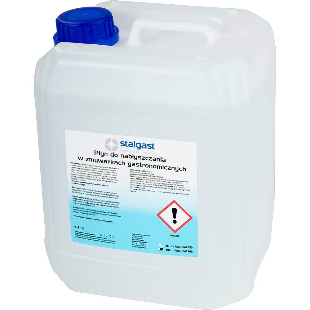 płyn do nabłyszczania naczyń i szkła 10 l 642100