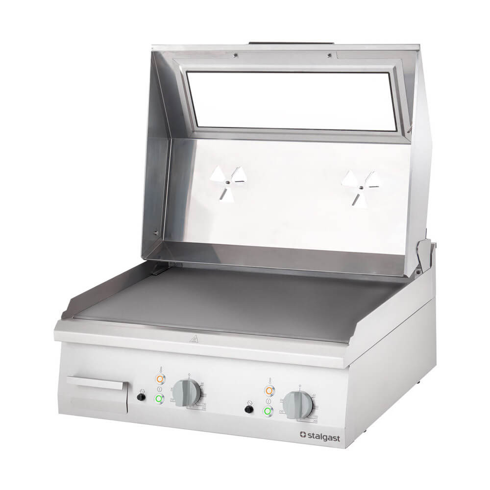 płyta grillowa elektryczna, gładka, z pokrywą, 8.1 kW 10