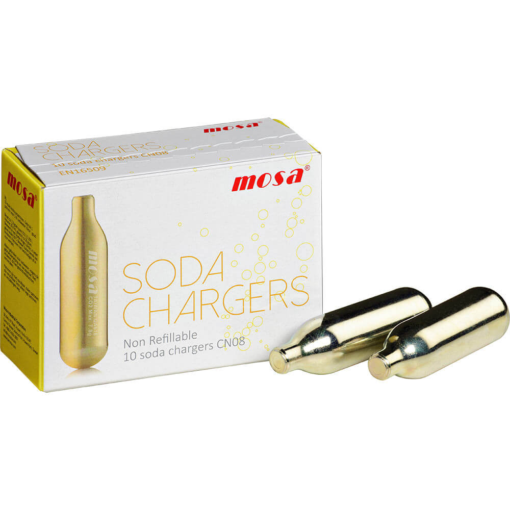 naboje do syfonu do wody sodowej, 10 szt. 500020