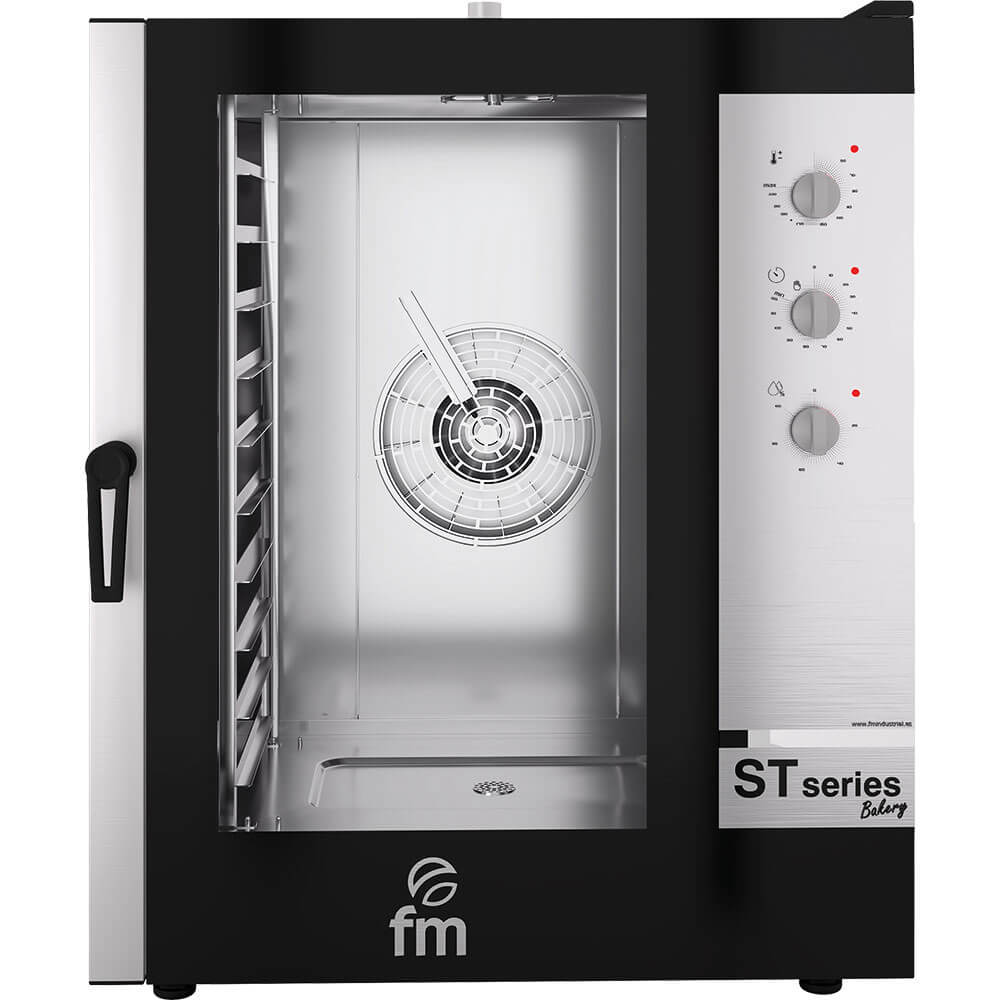 piec konwekcyjno-parowy, piekarniczy, gazowy, ST-Bakery, manualny, 10x(600x400), P 20 kW 9120497