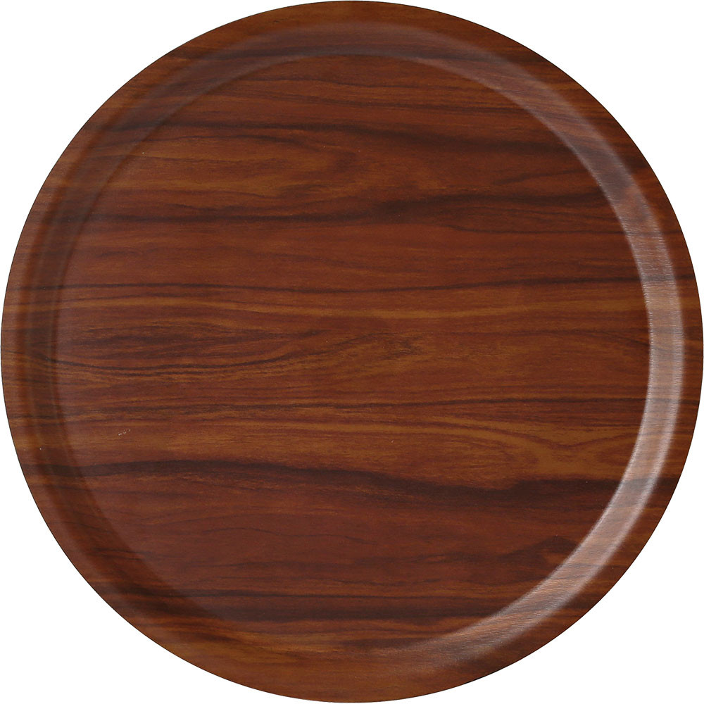 taca laminowana, mahoniowa, matowa, Ø 330 mm 414331