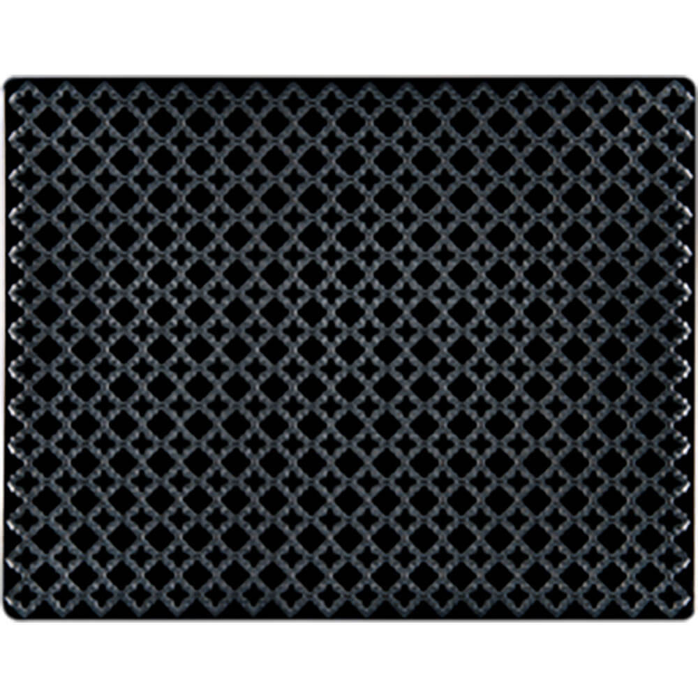 talerz płytki, kolor czarny, Marrakesz, 240x130 mm 390133