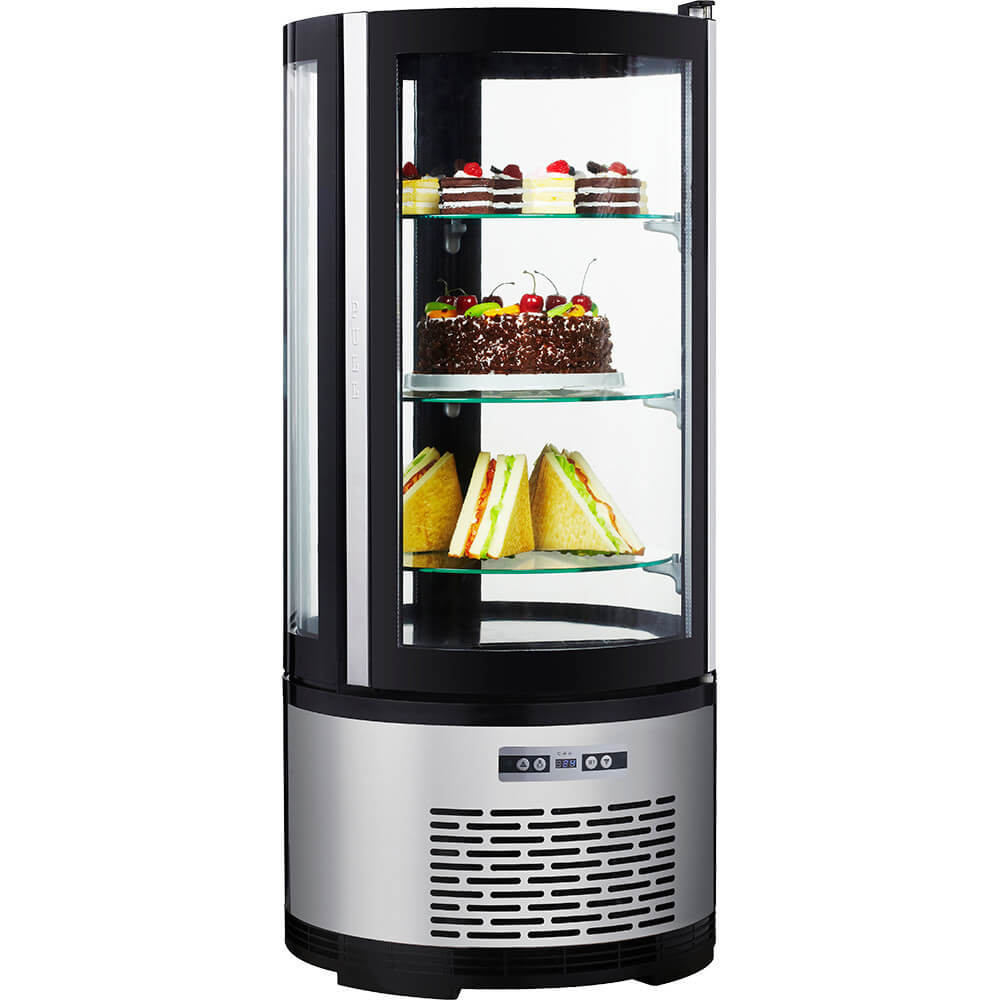 witryna ekspozycyjna, okrągła, V 100 l 852160