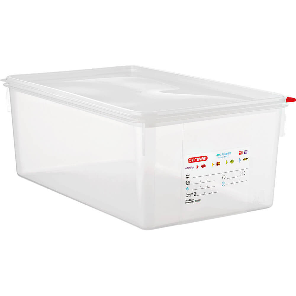 pojemnik GN 1/1 200 polipropylen z pokrywką szczelną 161205