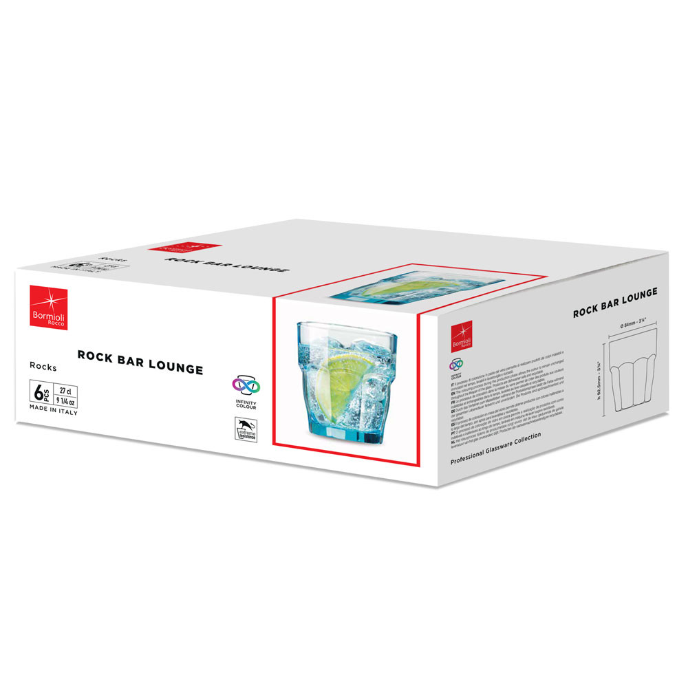 szklanka niska, ice, Rock Bar, V 270 ml 1