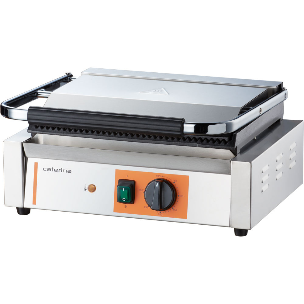 kontakt grill, Panini, ryflowany, Caterina, P 2.2 kW 1