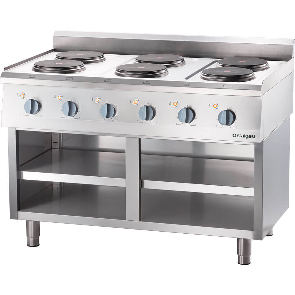 kuchnia elektryczna, 6-polowa, nastawna, 15.6 kW 1