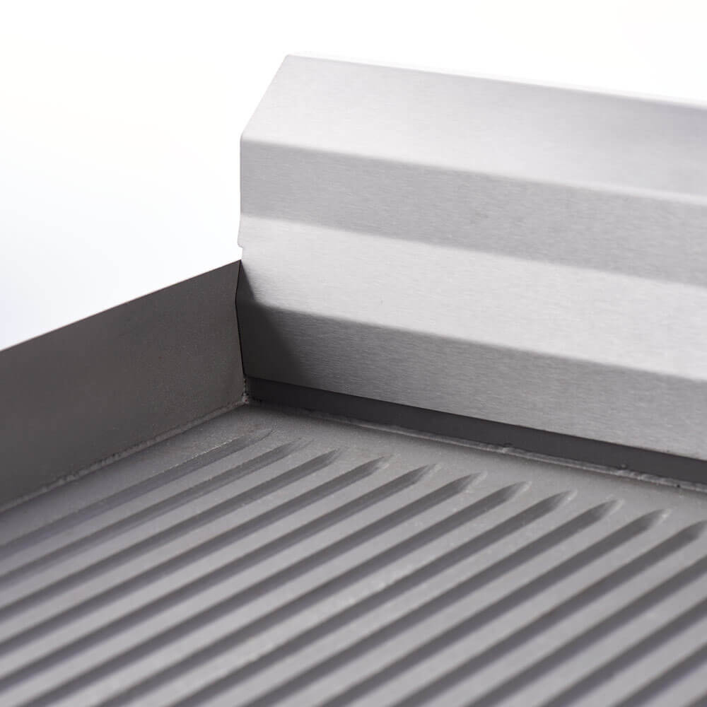 płyta grillowa elektryczna, nastawna, gładko-ryflowana, z pokrywą, 8.1 kW 1