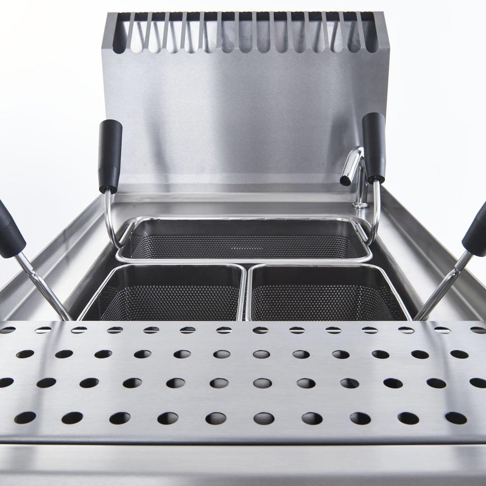 makaroniarka gazowa, V 2xGN 1/3, 9.1 kW, G20 1