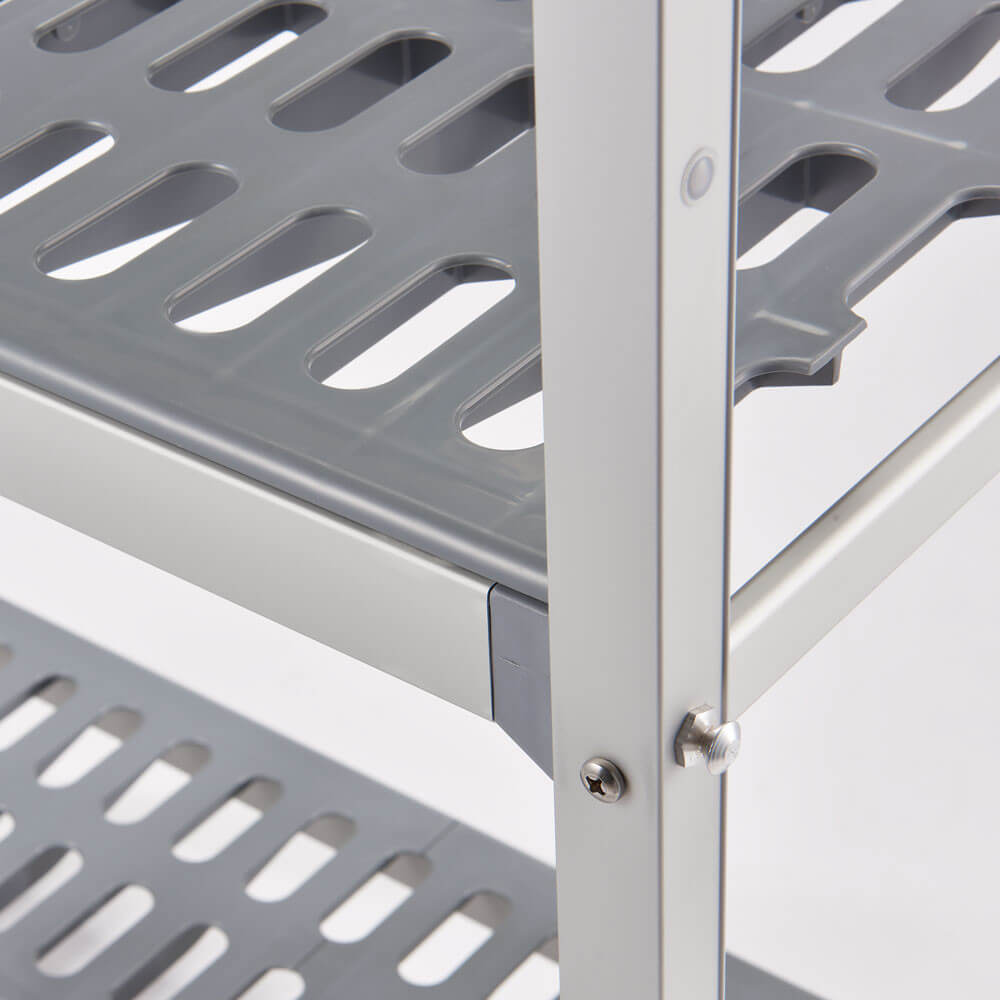 regał magazynowy aluminiowy, 1205x560x1680 mm 1