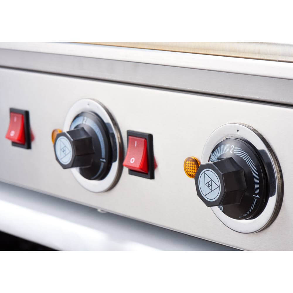 podgrzewacz 11-rolkowy z powłoką nieprzywierającą, Gredil, P 1.1 kW, U 230 V 1