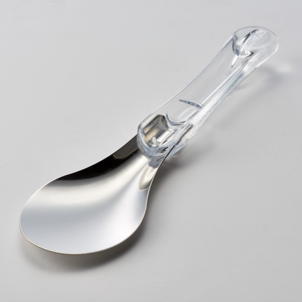 szpatuła do lodów L 260 mm uchwyt przeźroczysty 1