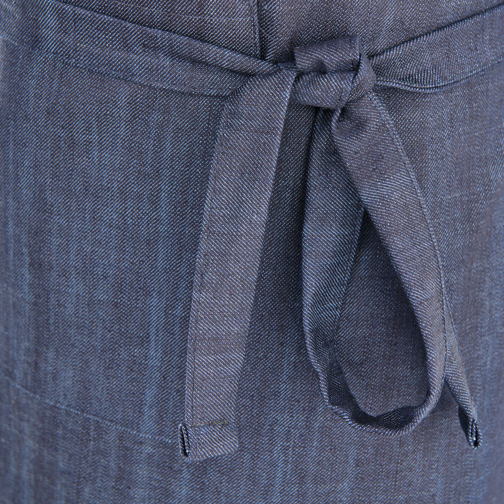 fartuch granatowy melanż 1