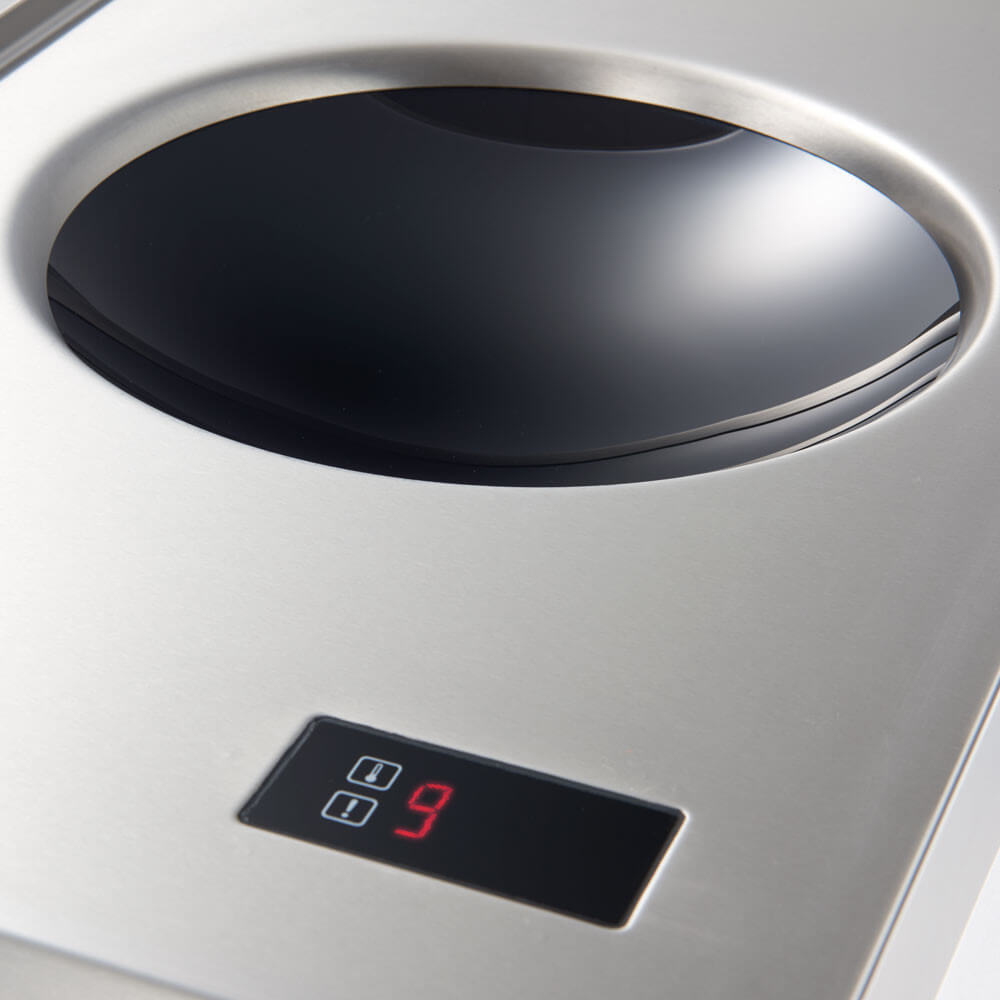 wok indukcyjny, P 5kW 2