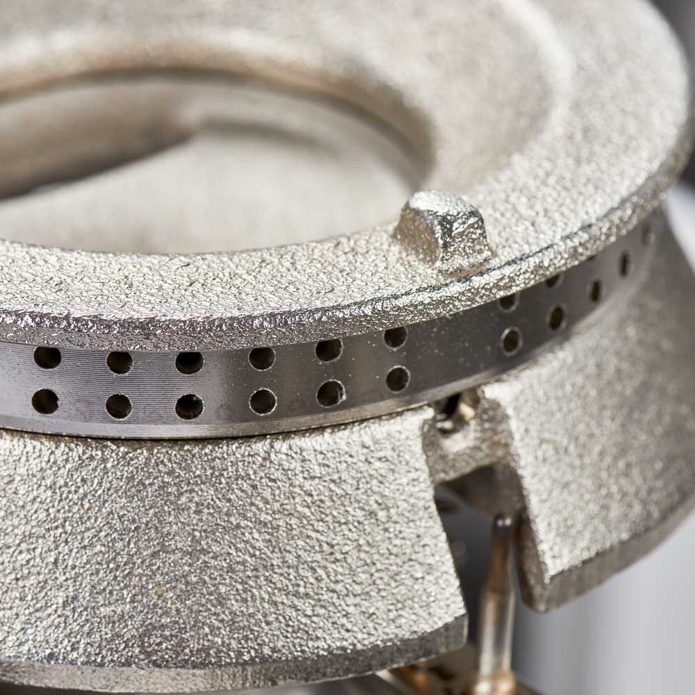 taboret gazowy, podwójny, Top line, 2x9 kW, G20 2