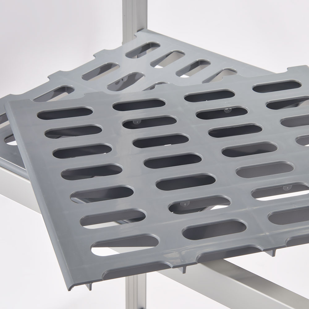 regał magazynowy aluminiowy, 1510x560x1680 mm 2