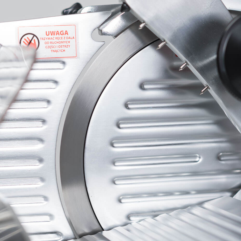 krajalnica do wędlin i serów z powłoką nieprzywierającą, nóż Ø 250 mm 2