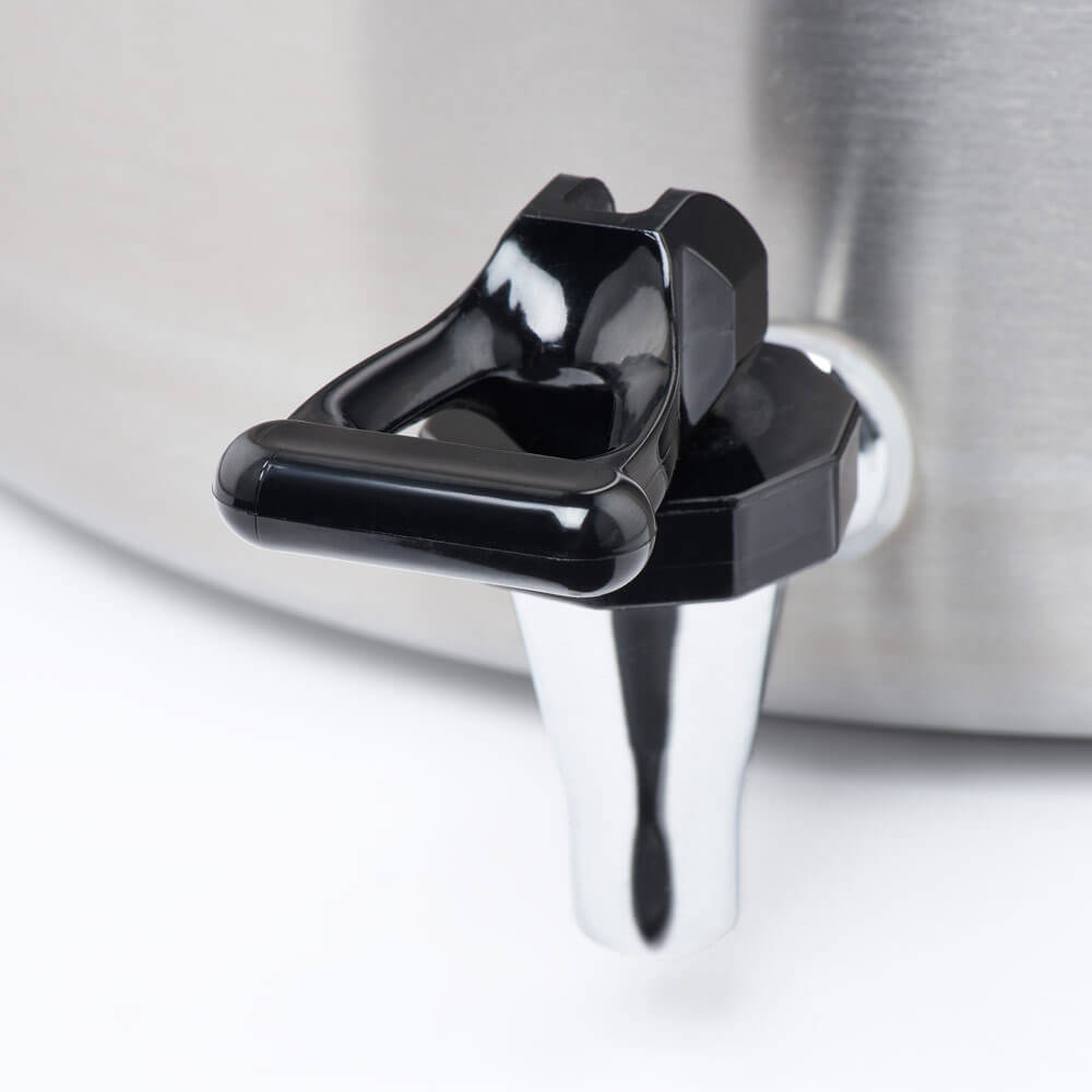 garnek wysoki z kranem (011405 + kran), stalowy, Ø 400 mm, V 50.3 l 2