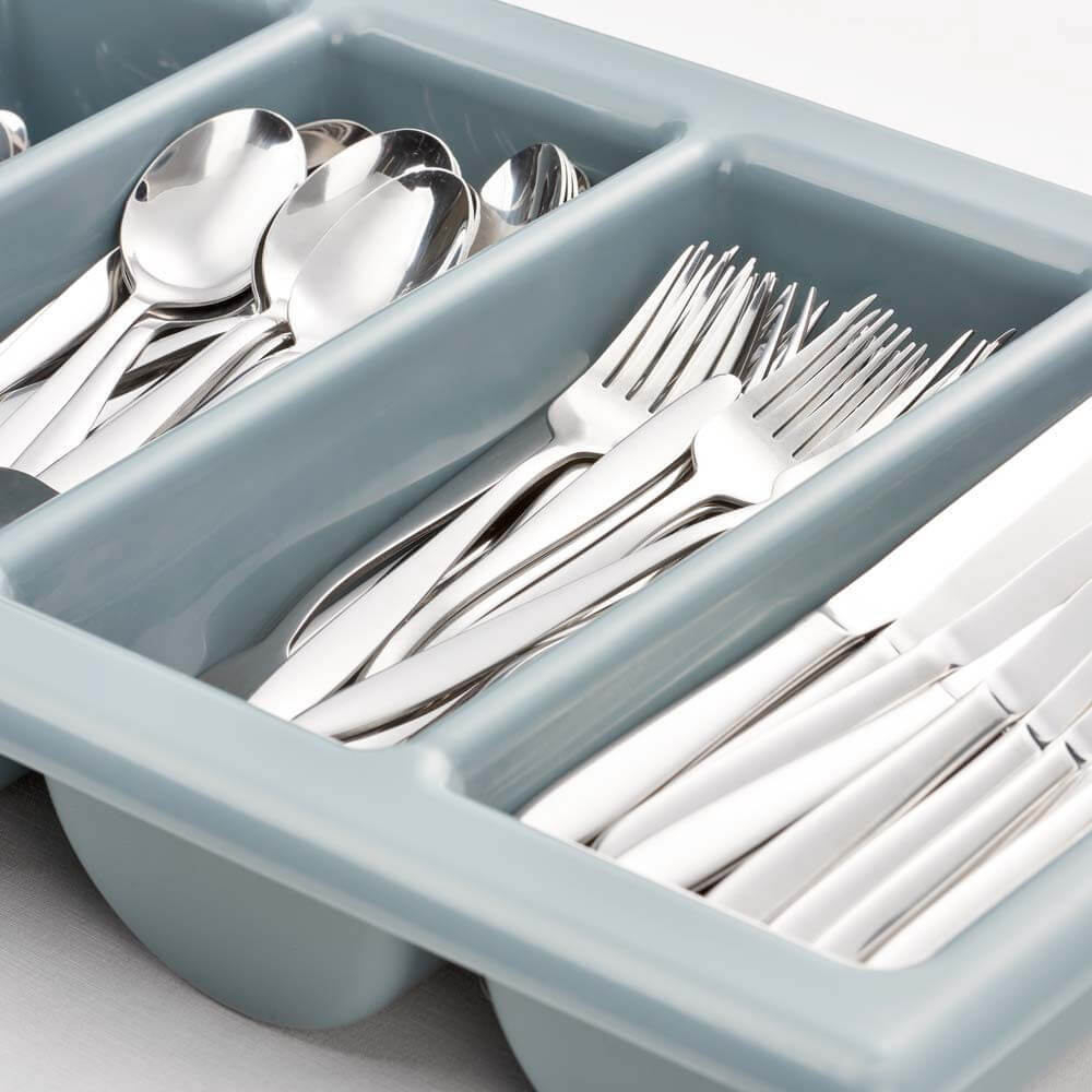 pojemnik na sztućce, szary, GN 1/1 2