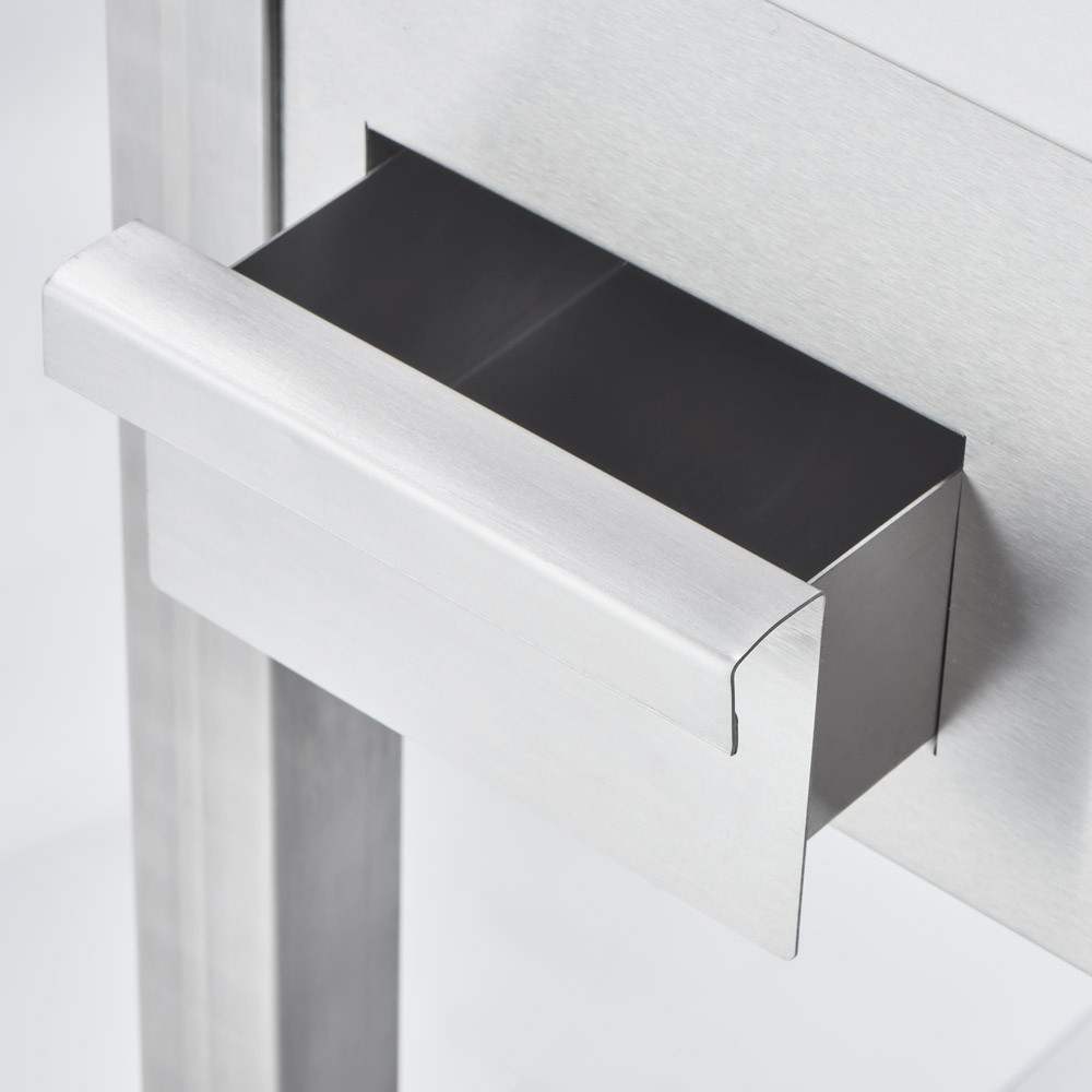 płyta grillowa gazowa, gładka, 13 kW, G30, chrom 2