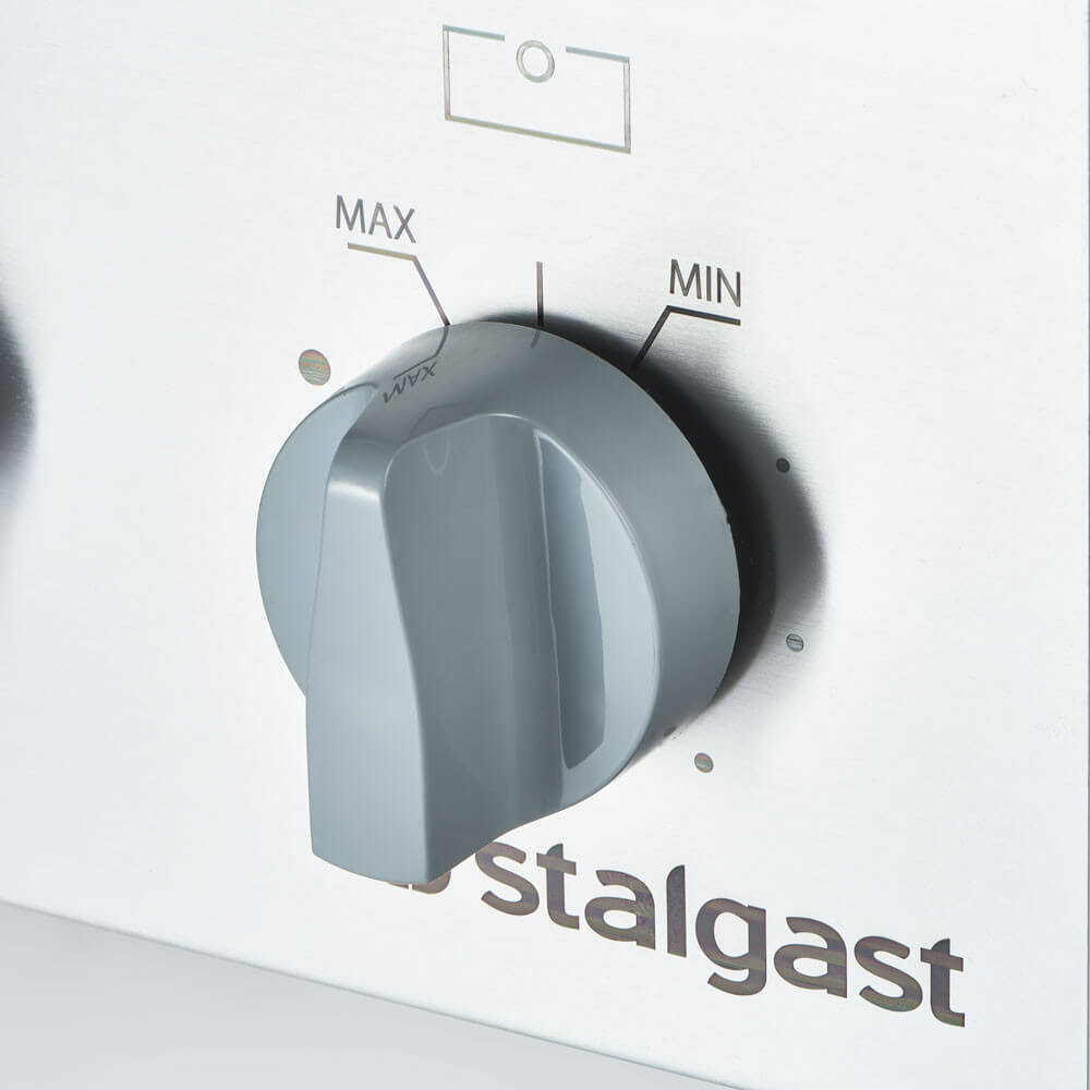 kuchnia indukcyjna, 2-palnikowa, wolnostojąca, P 7 kW, U 400V 2