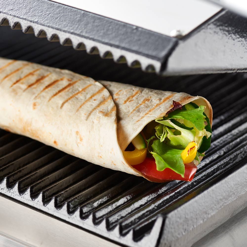 kontakt grill, Panini, ryflowany, Caterina, P 2.2 kW 2