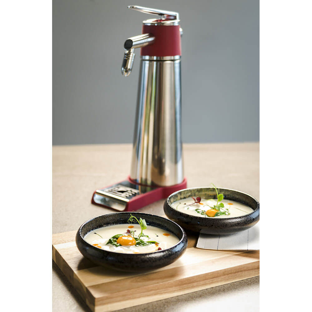 syfon do bitej śmietany, automatyczny, iSi, Thermo XPress Whip PLUS, V 1.0 l 2