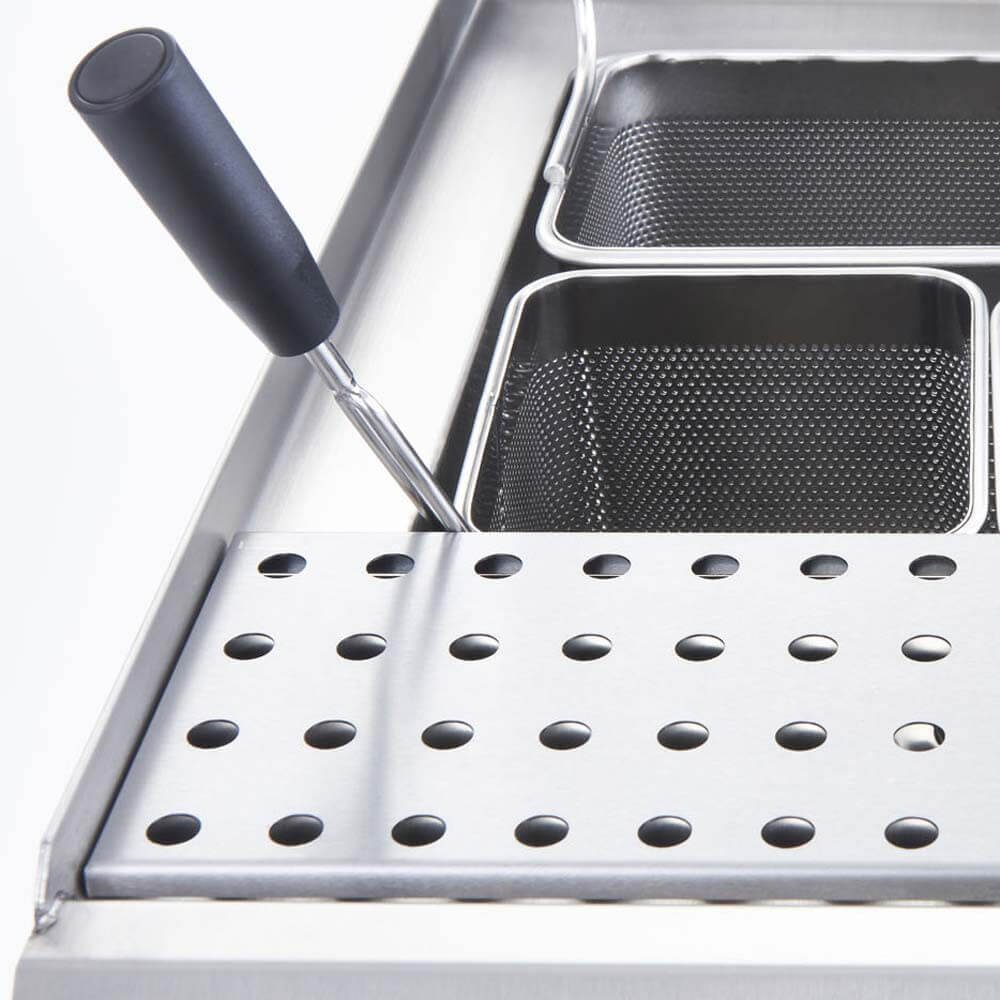 makaroniarka elektryczna, 2x1/3 GN, 6 kW 2