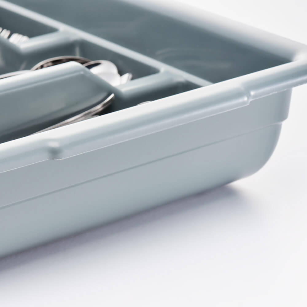 pojemnik na sztućce, szary, GN 1/1 2