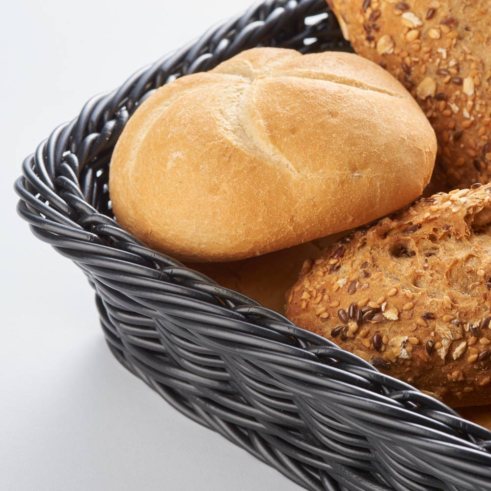 koszyk uniwersalny z polipropylenu, czarny, GN 1/1 2