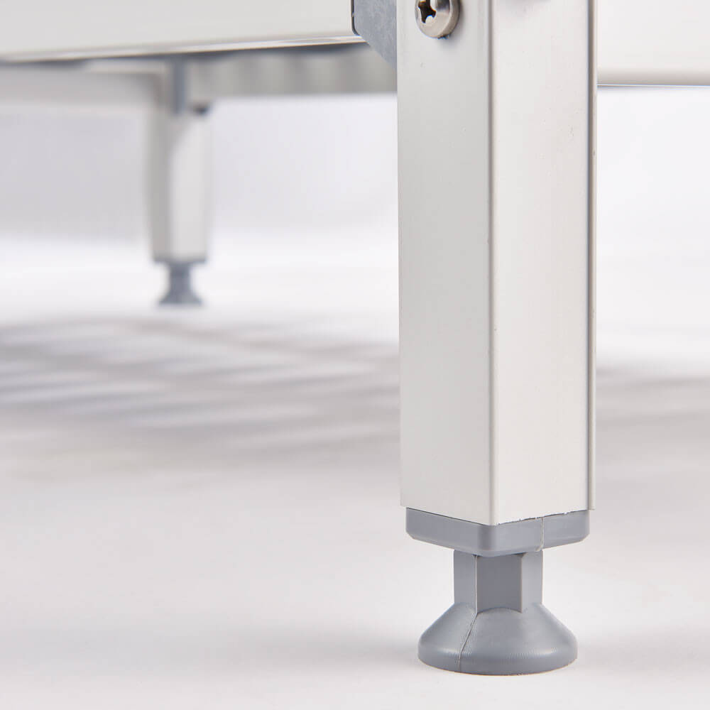 regał magazynowy aluminiowy na 2 nogach. 1164x460x1680 mm 3