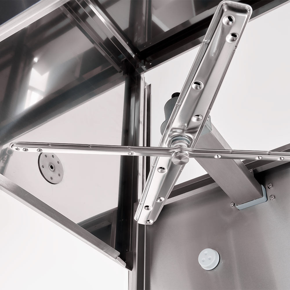 zmywarko wyparzarka, kapturowa, dozownik płynu myjącego, P 10.8 kW, U 400 V 3