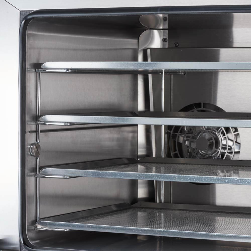 piec konwekcyjny z nawilżaniem, ShopCook, manualny, 4x430x340/4xGN 2/3, P 3.1 kW 3