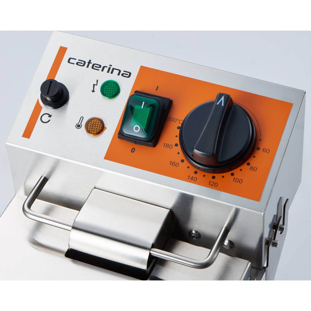 frytownica elektryczna, 1-komorowa, pozioma, Caterina, V 5 l, P 3 KW 3