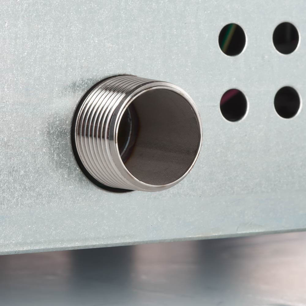 piec konwekcyjny z nawilżaniem, STALGAST ShopCook, elektroniczny, 4x600x400/4xGN 1/1, P 6.3 kW 3